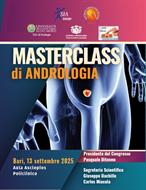 Masterclass di Andrologia - Bari, 13 settembre 2025